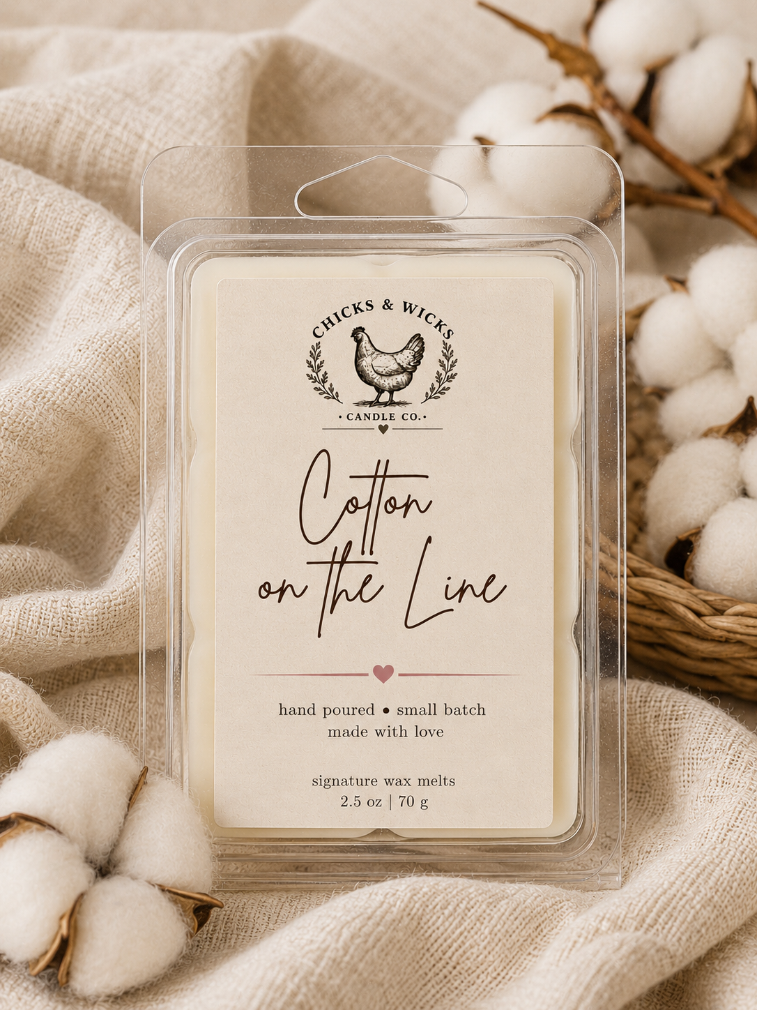 Cotton on the Line | Waxmelt