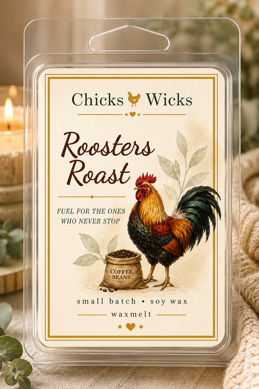Roosters Roast | Wax melt
