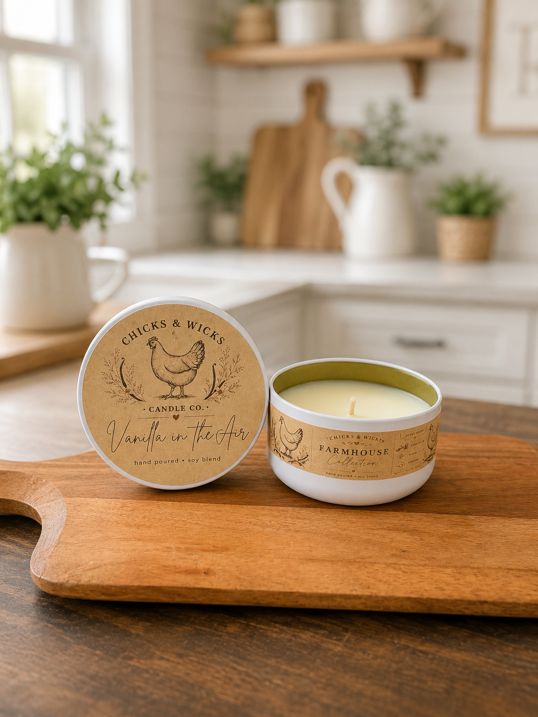 Vanilla Soy Candle | Farmhouse Collection | 4.6oz
