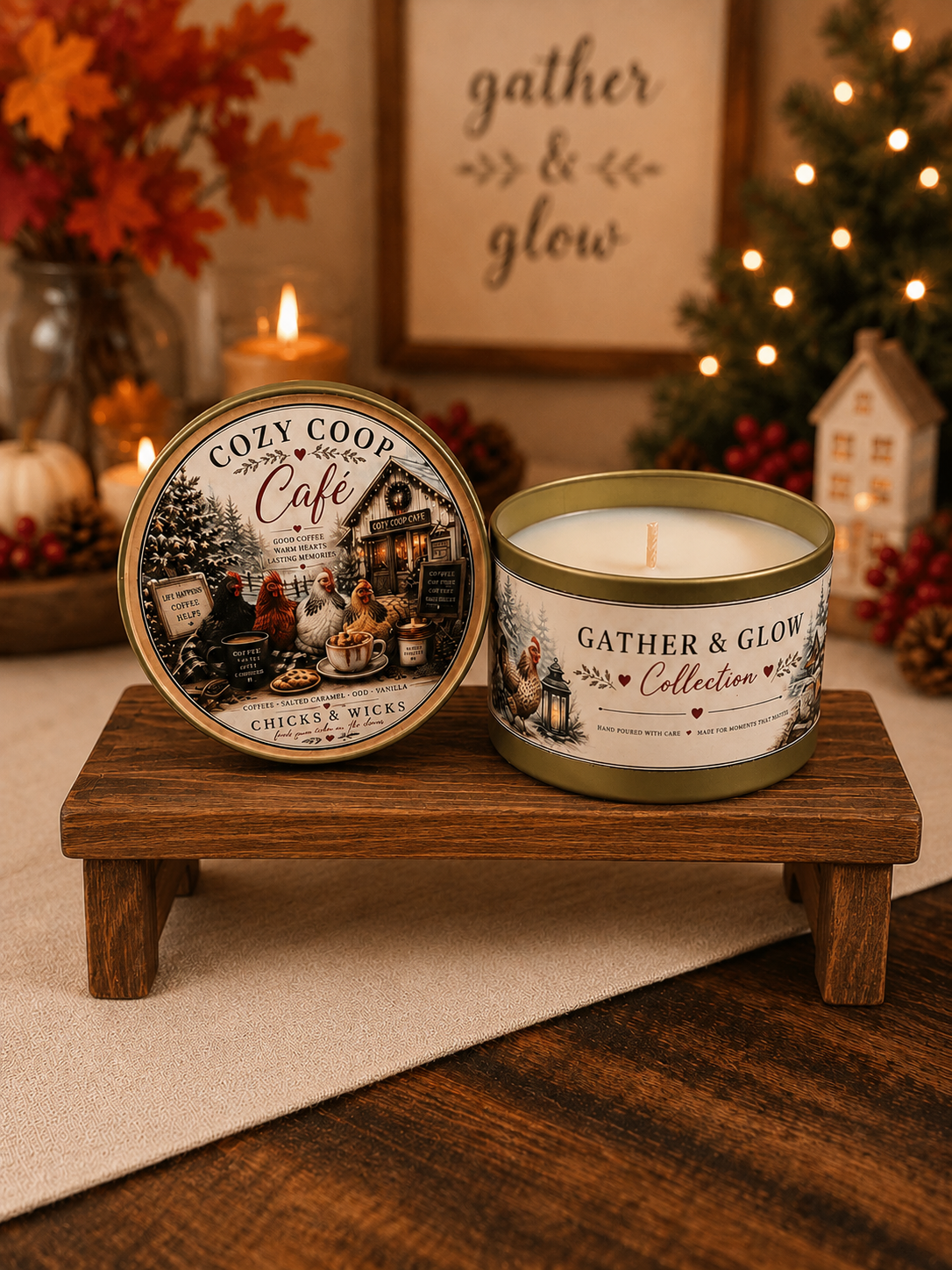 Cozy Coop Cafe | Gather & Glow Collection | 6oz