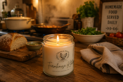 Comforting Soy Candle | Farmhouse Kitchen | Farmhouse Candle