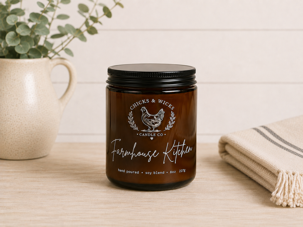 Comforting Soy Candle | Farmhouse Kitchen | Farmhouse Candle