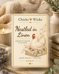Nestled in Linen | Wax melt