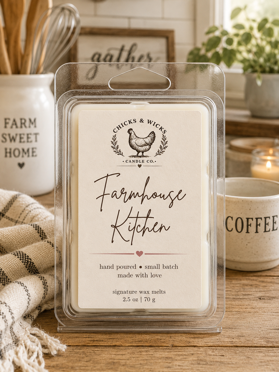 Farmhouse Kitchen | Waxmelt