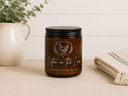 Linen Soy Candle | Cotton on the Line | Farmhouse Candle