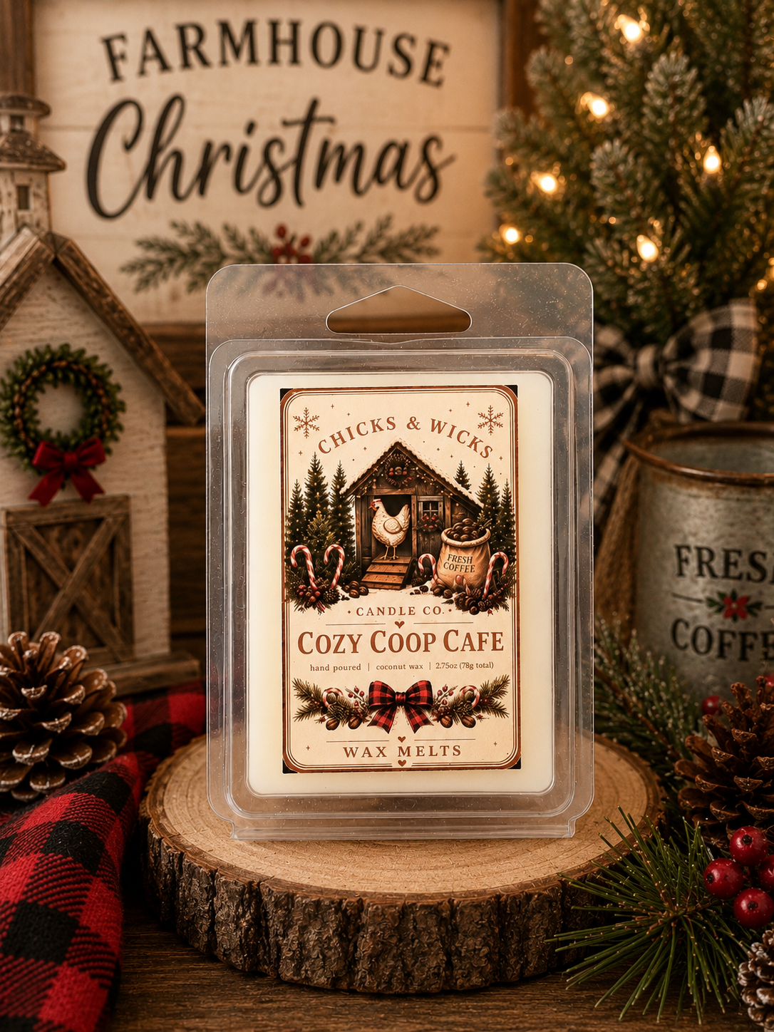 Cozy Coop Cafe | Gather & Glow Collection | Wax Melt