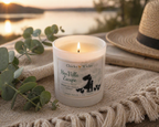 Signature Relaxing Soy Candle | HenVilla Escape | Hand-poured