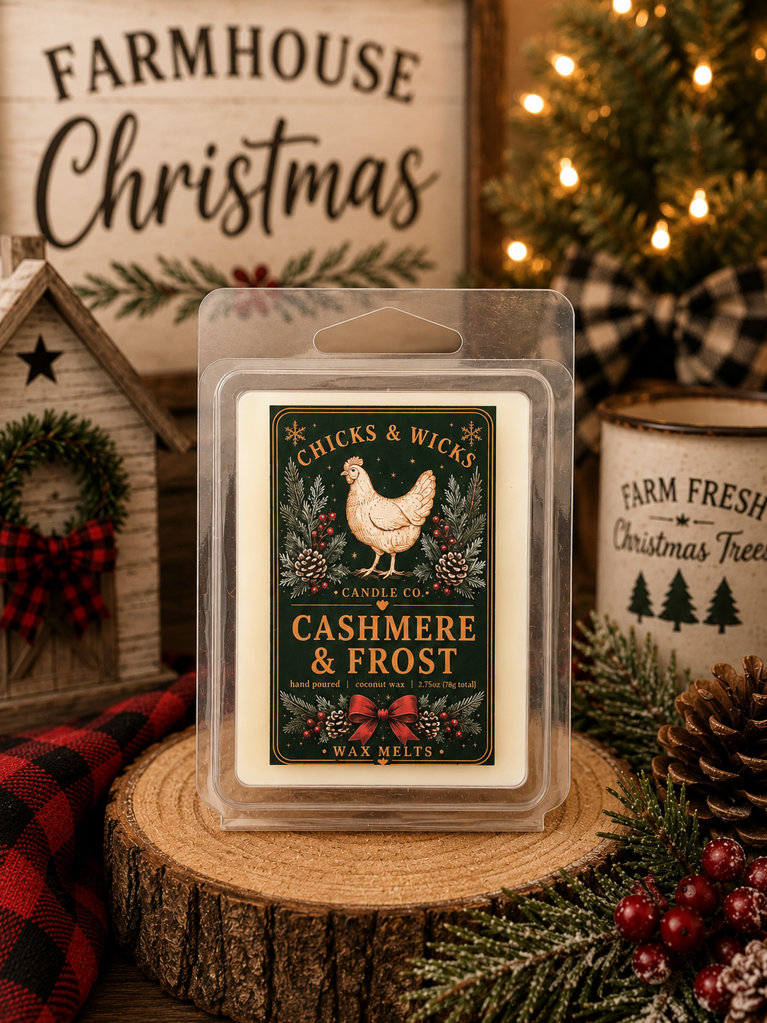 Cashmere & Frost | Gather & Glow Collection | Wax Melt