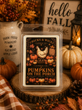Pumpkins on the Porch | Gather & Glow Collection | Wax Melt