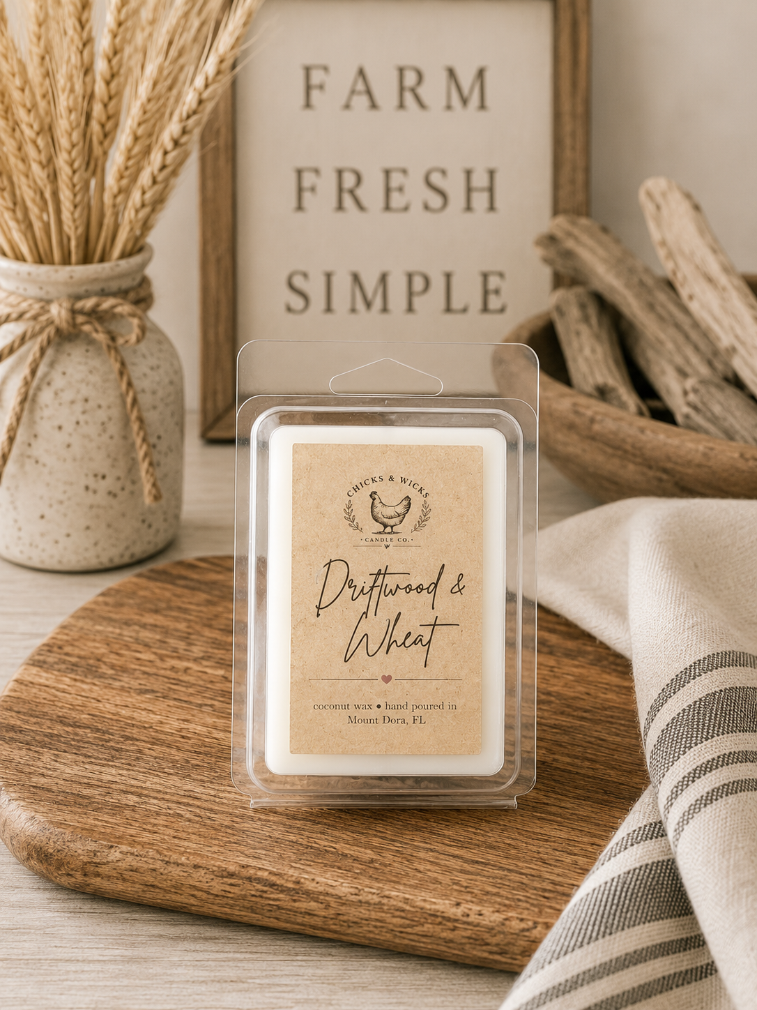 Driftwood & Wheat | Waxmelt