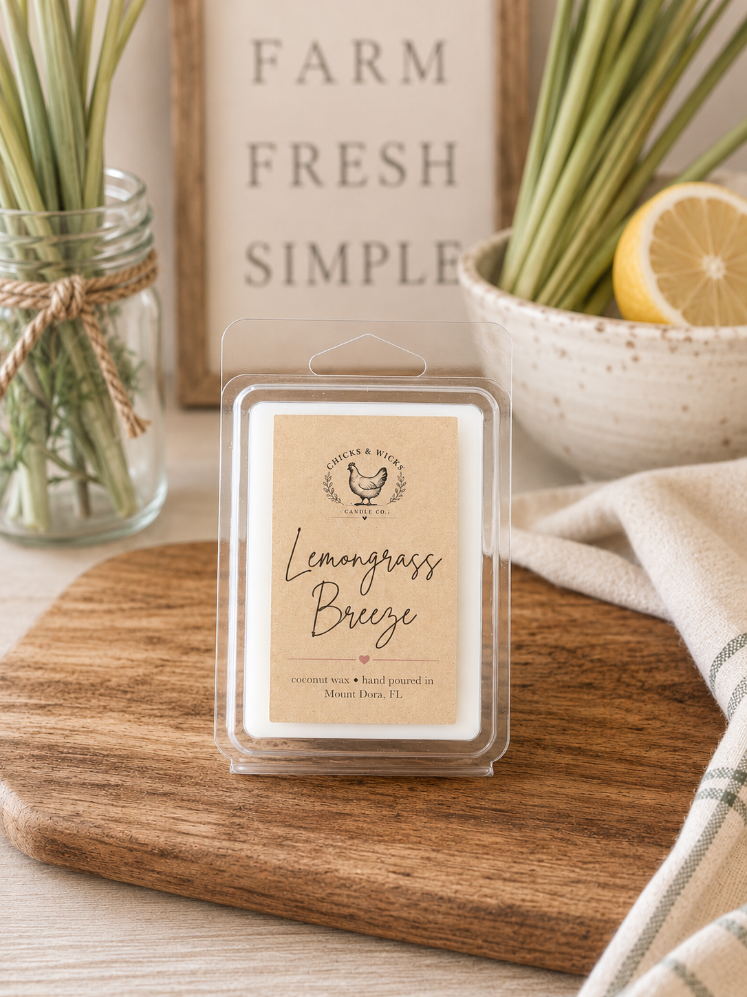 Lemongrass Breeze | Waxmelt