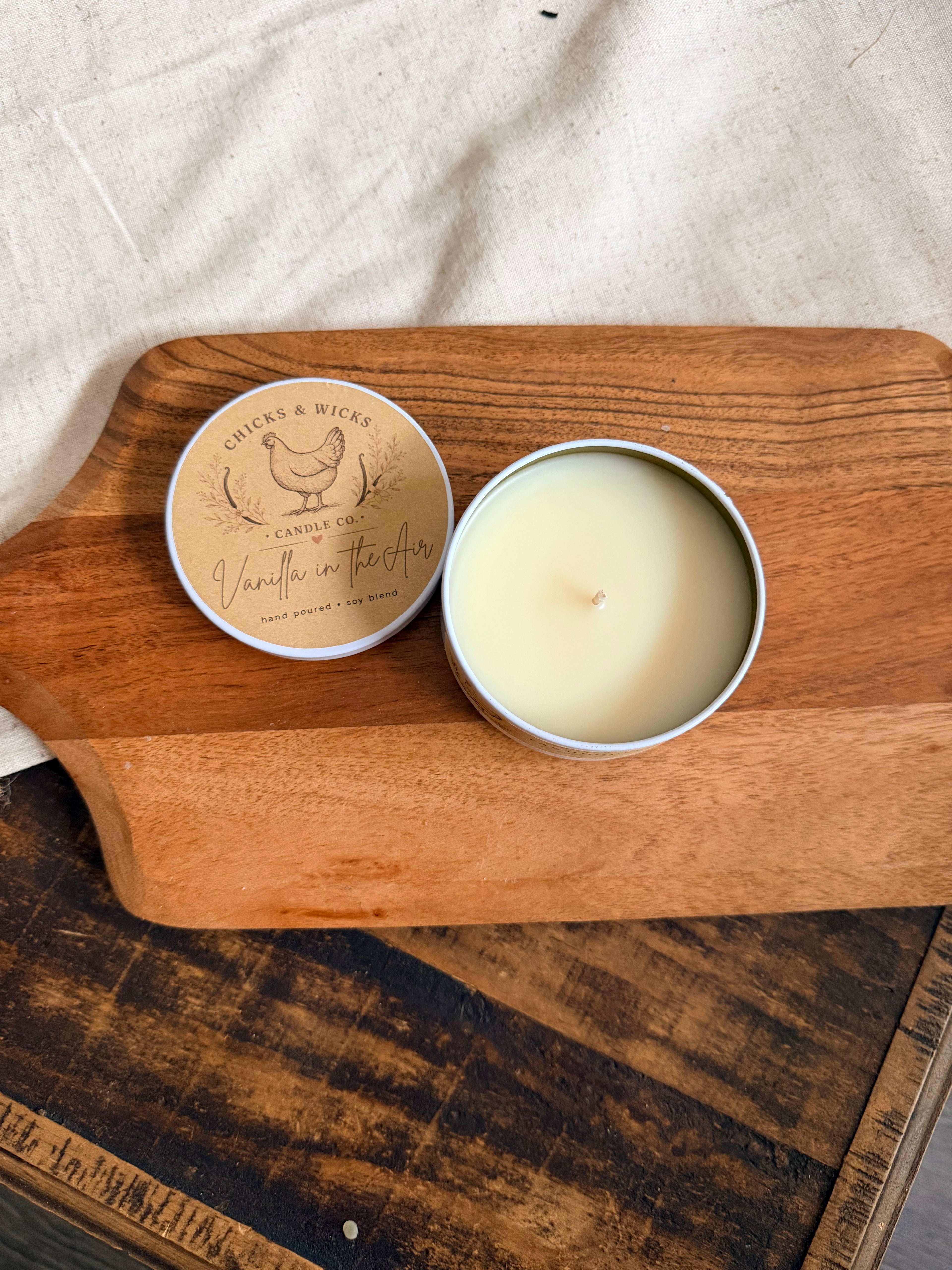 Vanilla Soy Candle | Farmhouse Collection | 4.6oz