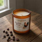 Signature Coffee Soy Candle | Roosters Roast | Hand-poured