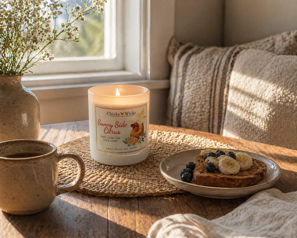 Signature Citrus Soy Candle | Sunny Side Citrus | Hand-poured